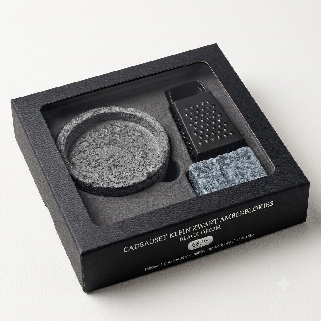 Cadeauset Black Opium – Geursteen met accessoires