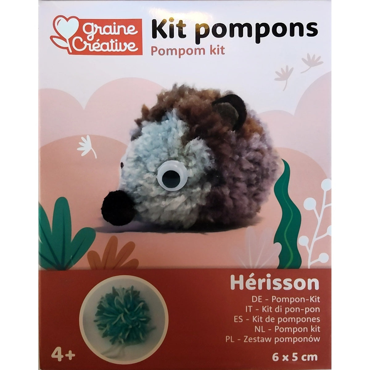 Pompon knutselset - Kies je dier