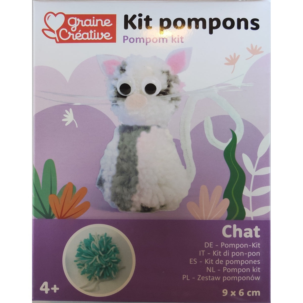 Pompon knutselset - Kies je dier