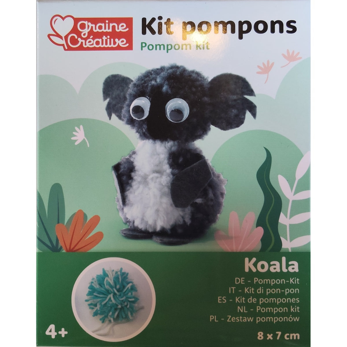 Pompon knutselset - Kies je dier